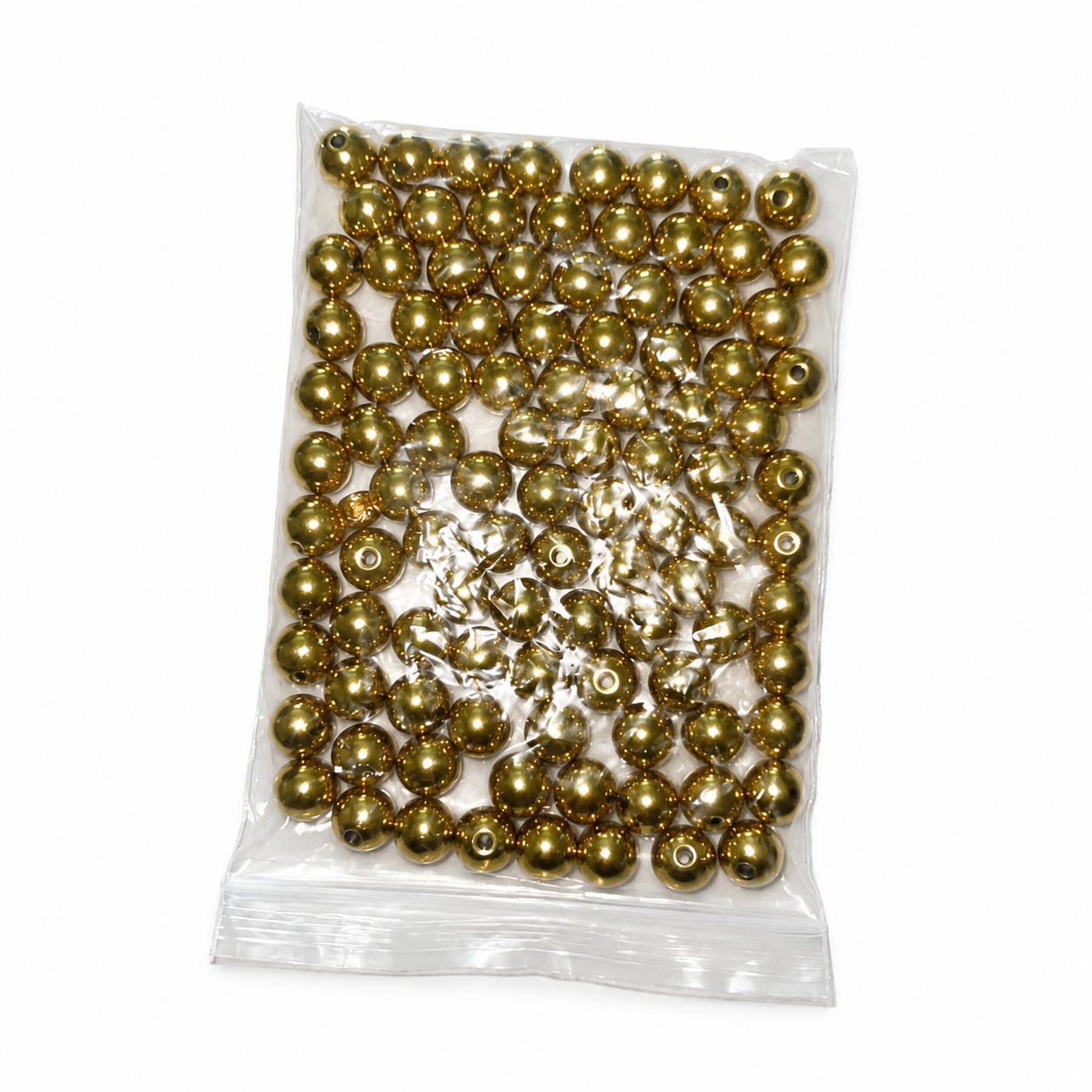 3/8” Solid Stainless Musky Beads