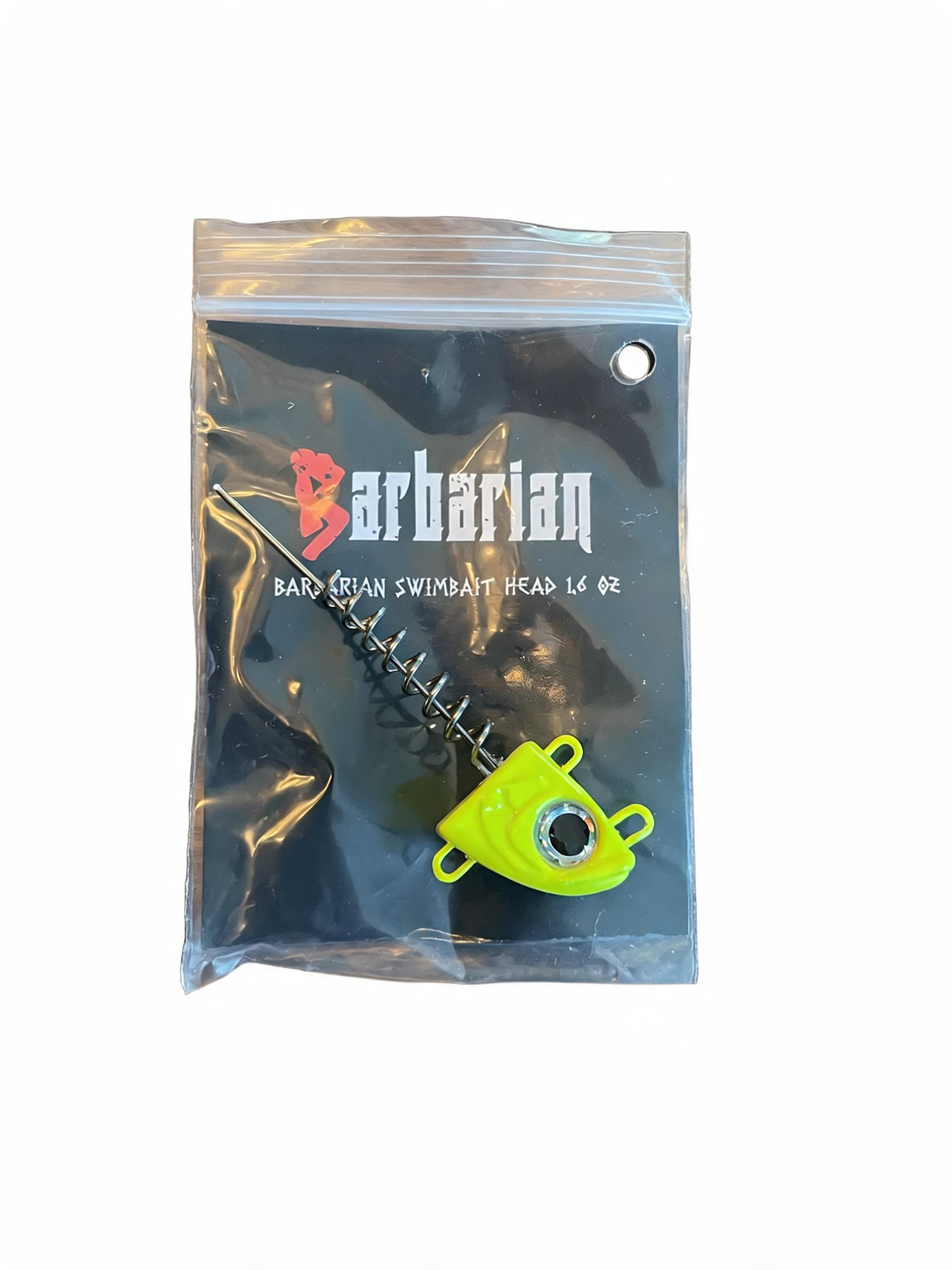 Barbarian 1.6 Oz Jig Heads