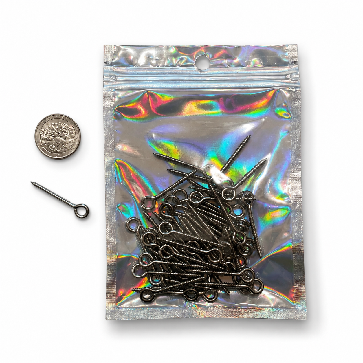 Stainless Steel Screw Eye 1 1/2”