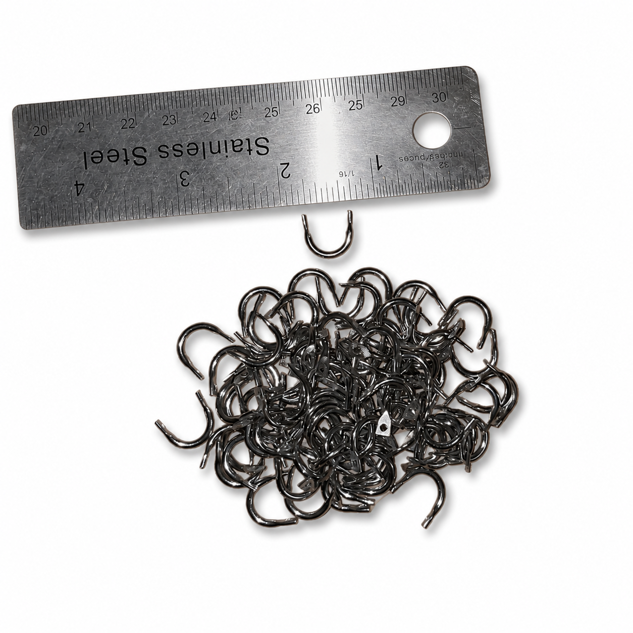 Nickel #8 Clevis 100 pack